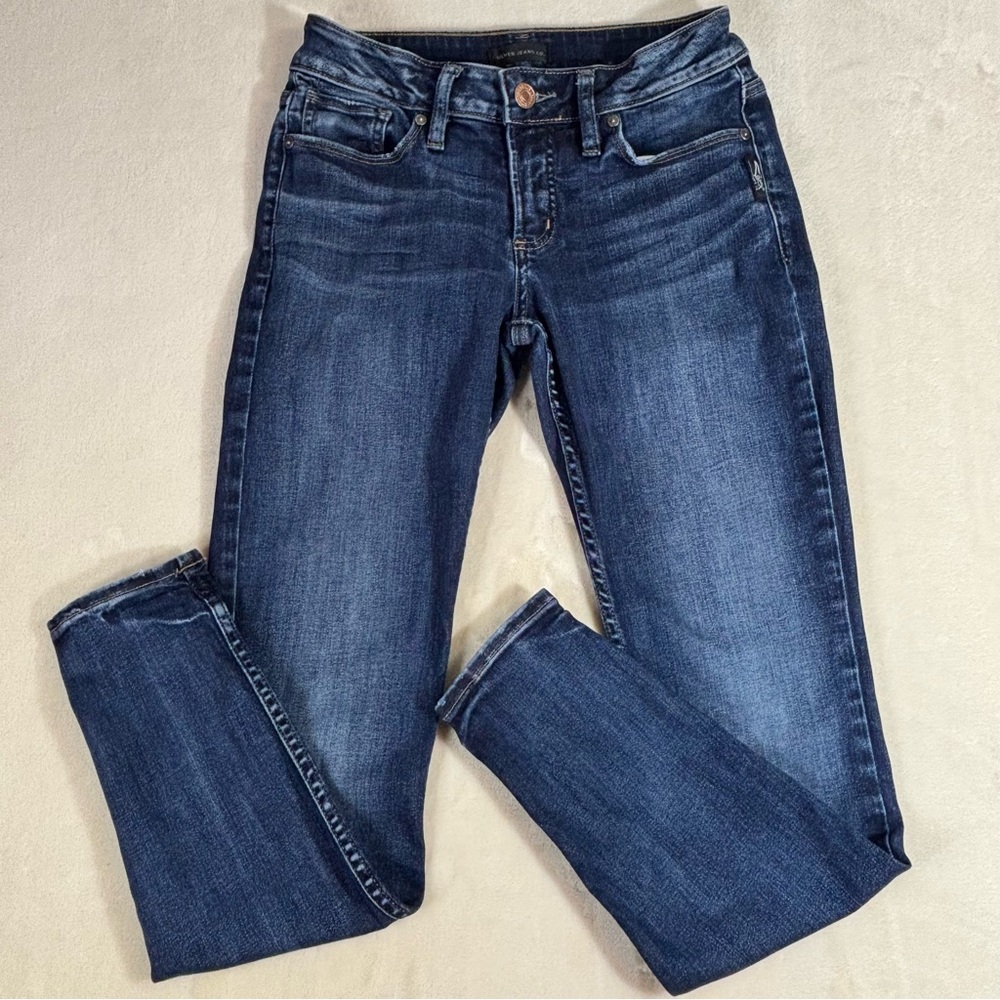Silver Jeans Women's Suki Skinny 27W 29L